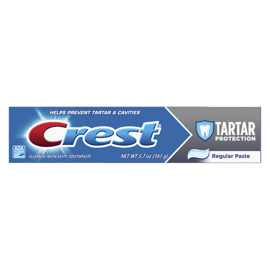Crest Tartar Protection Toothpaste, Regular, 5.7oz, 24/cs