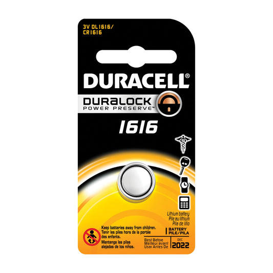 Battery, Lithium, Size DL1616, 3V, 6/bx, 6 bx/cs (Products are not for Private Household Markets; Products cannot be sold on Amazon.com or any other 3rd party si (UPC# 66169)