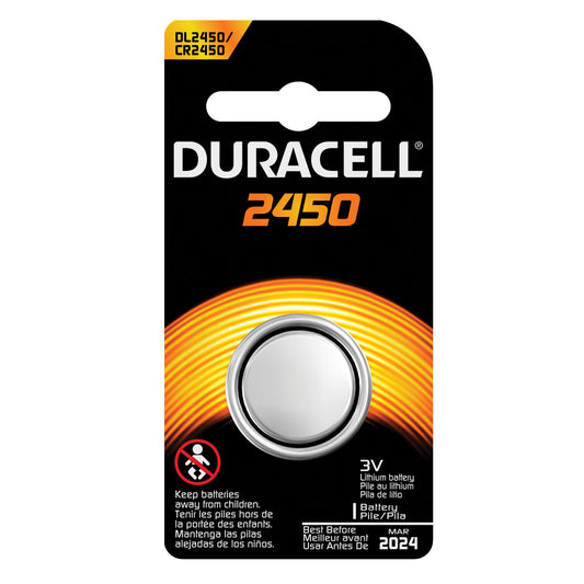 Battery, Lithium, Size DL2450, 3V, 6/bx (UPC# 66186)