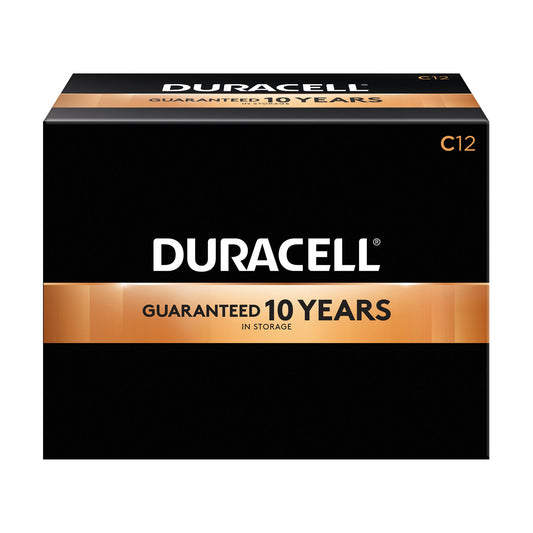 Battery, Alkaline, Size C, 12/bx, 6bx/cs (UPC# 01401)