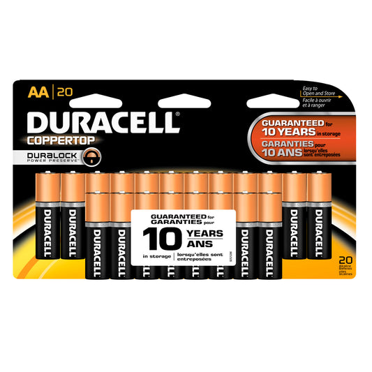 Battery, Alkaline, Size AA, Doublewide, 20/pk 12pk/cs (UPC# 004133301348)
