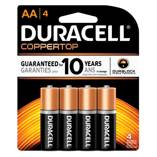 Battery, Alkaline, Size AA, 4pk, 14pk/bx, 4 bx/cs (UPC# 03561)