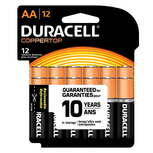 Battery, Alkaline, Size AA, Recloseable, 12pk, 12 pk/cs (UPC# 77564)