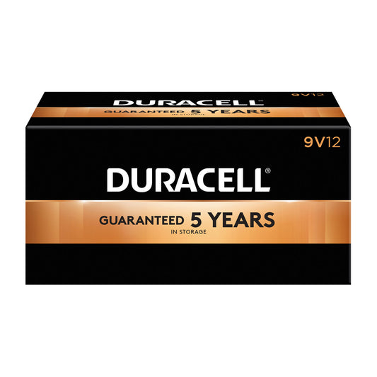Battery, Alkaline, Size 9V, 12/bx, 6 bx/cs (UPC# 52448)