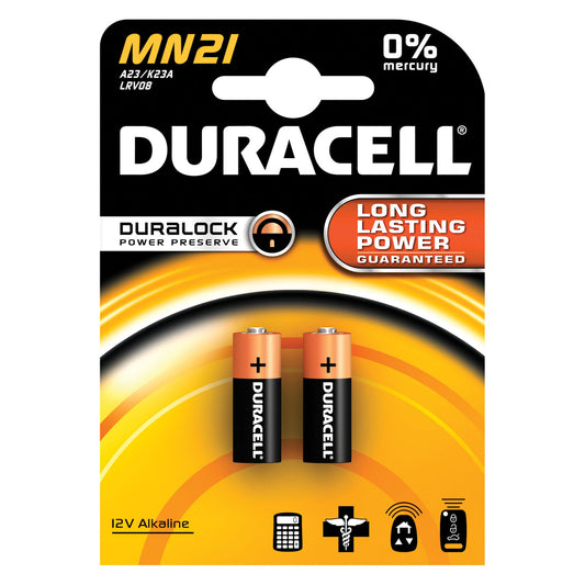 Battery, Alkaline, Size 12V, 2pk, 6pk/bx (UPC# 66150)
