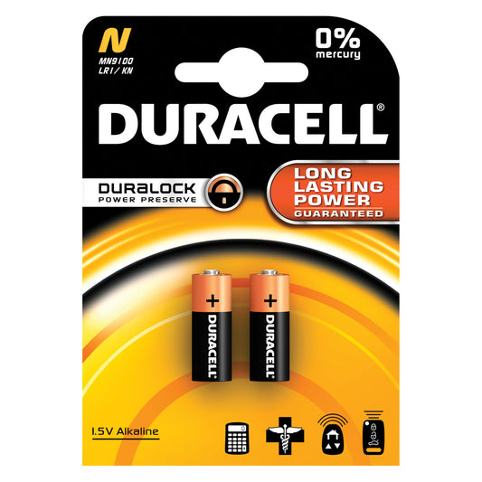 Battery, Alkaline, Size N, 1.5V, 2pk, 6 pk/bx (UPC# 66200) (4133366200)