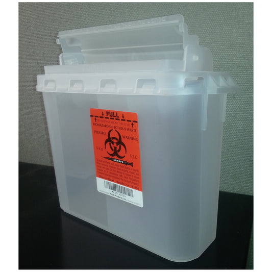 Container, 5.4 Qt, Clear, 10/bx, 2 bx/cs (Item is on allocation. Supplie may be limited or there may be longer than normal lead times)