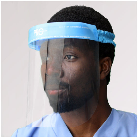 Full Face Shield, Extra Long, 18/bx