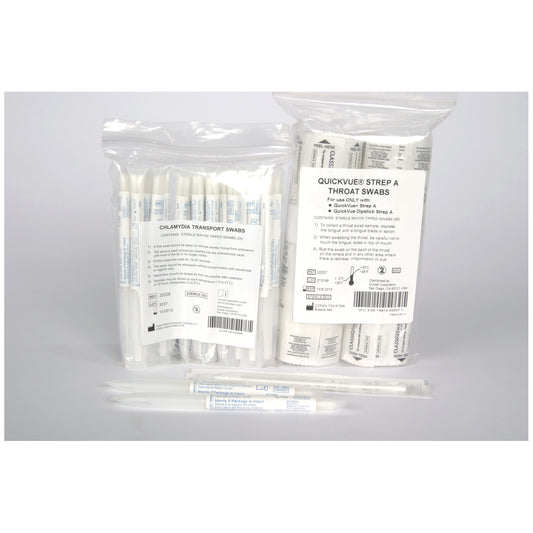 Chlamydia Transport Swabs, Rayon, Sterile, 25/pk (Minimum Expiry Lead is 90 days)