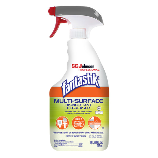 Fantastik® AB All Purpose Cleaner, Fresh, 32oz, 8/cs
