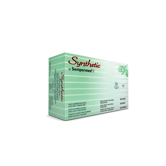 Exam Glove, Vinyl, Smooth, Small, Powder Free , Beaded Cuff, Ambidextrous, 100/bx, 10 bx/cs (PF) (70 cs/plt)