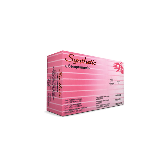 Exam Glove, Vinyl, Smooth, Medium, Powder Free , Beaded Cuff, Ambidextrous, 100/bx, 10 bx/cs (PF) (70 cs/plt)
