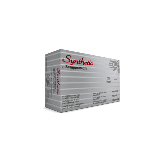 Exam Glove, Vinyl, Smooth, X-Large, Powder Free , Beaded Cuff, Ambidextrous, 90/bx, 10 bx/cs (PF) (70 cs/plt)