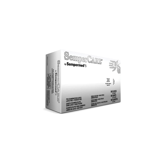 Exam Glove, Vinyl, Smooth, X-Large, Powder Free , Beaded Cuff, Ambidextrous, 90/bx, 10 bx/cs (PF) (60 cs/plt)