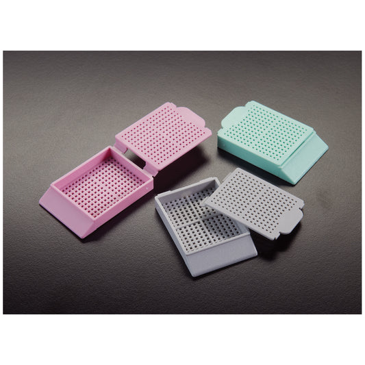 Biopsy Cassette, Pink, 500/bx, 3 bx/cs
