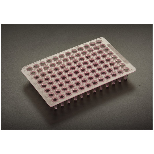 96 Thin Walled PCR Plate, 0.2mL, Pink, 10/bg, 10 bg/cs