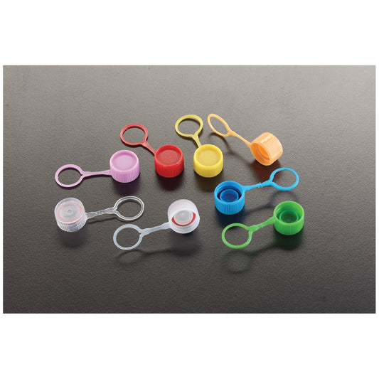 Caps, O-Ring & Loop, Lilac, 1000/cs