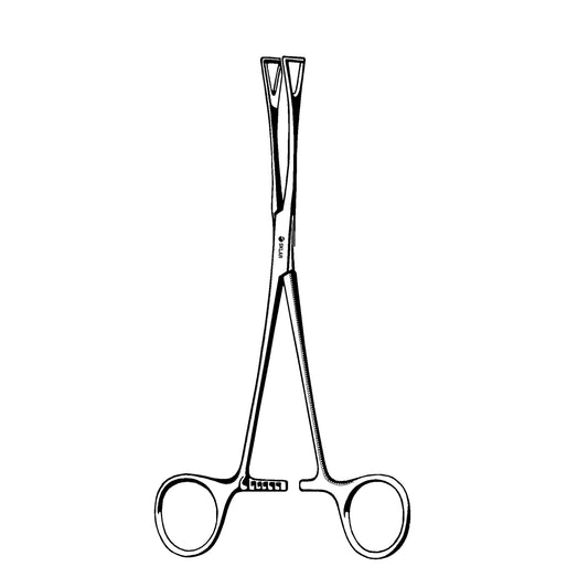Duval Lung Forceps, 1" Jaw 8"