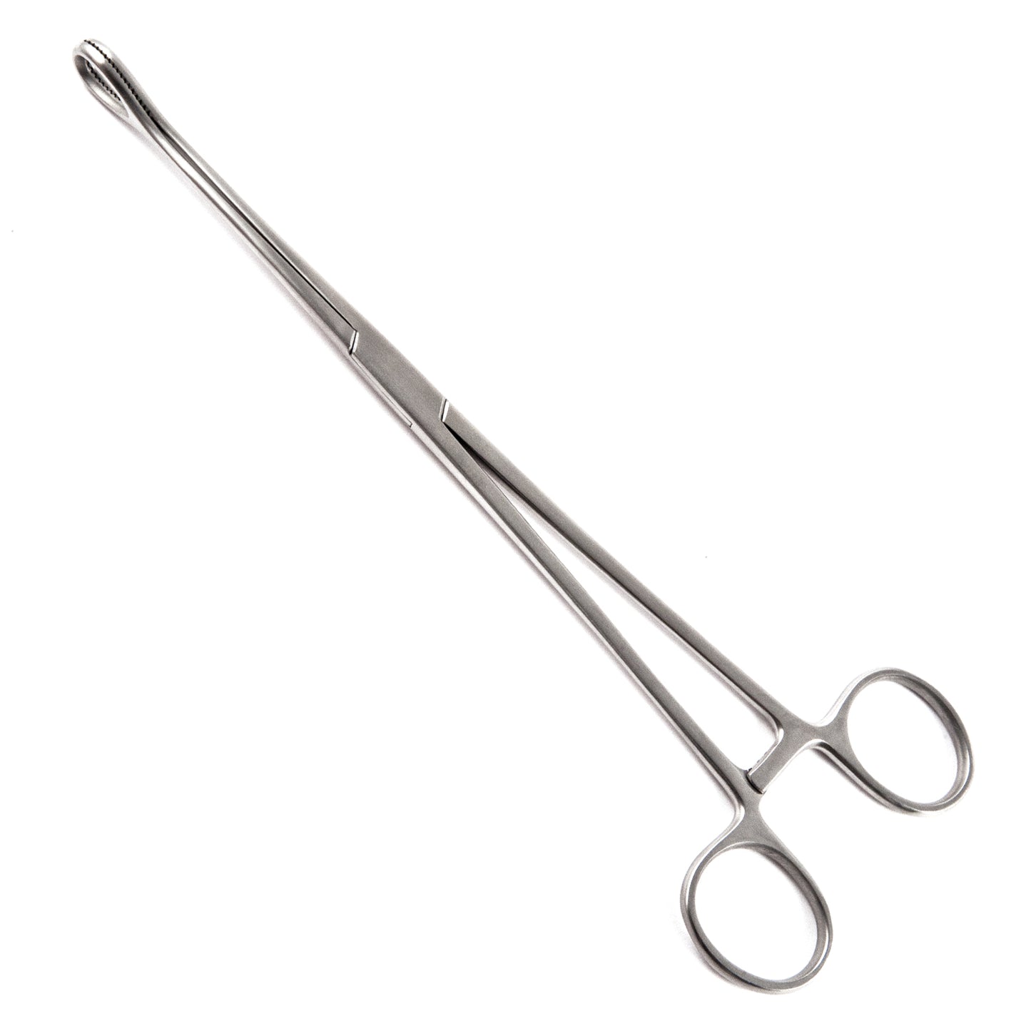 Foerster Sponge Forceps, Straight, Serrated, 9.5"