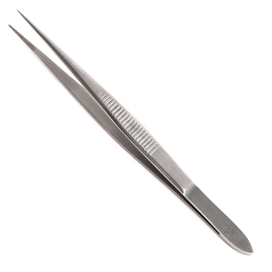 Splinter Forceps, 4-1/2", Fine Point, Econo, Sterile, 25/cs