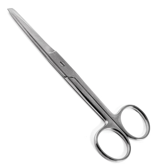 Operating Scissors, Straight, Sharp/Blunt, Sterile, 25/cs
