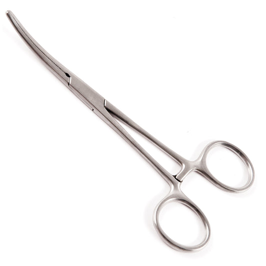 Rochester-Pean Forceps, 6-1/4", Curved, Econo, Sterile, 25/cs