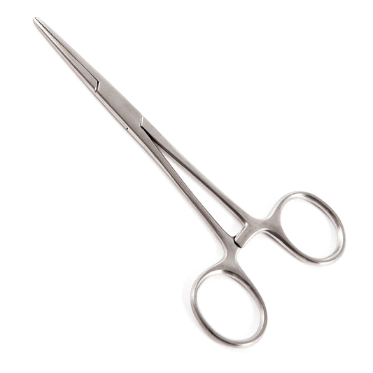 Kelly Hemostatic Forceps, 5-1/2", Straight, 25/cs