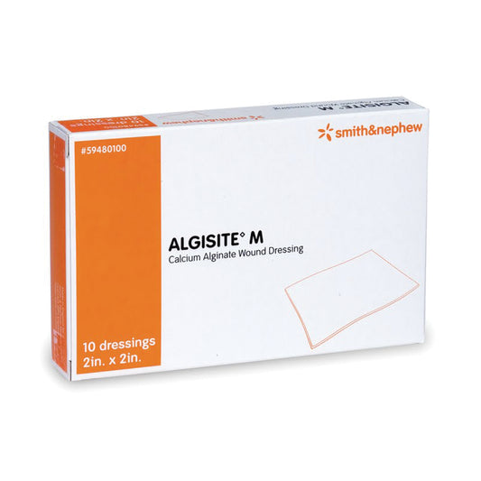 Calcium Alginate Dressing, 2" x 2", 10/pkg, 10 pkg/cs