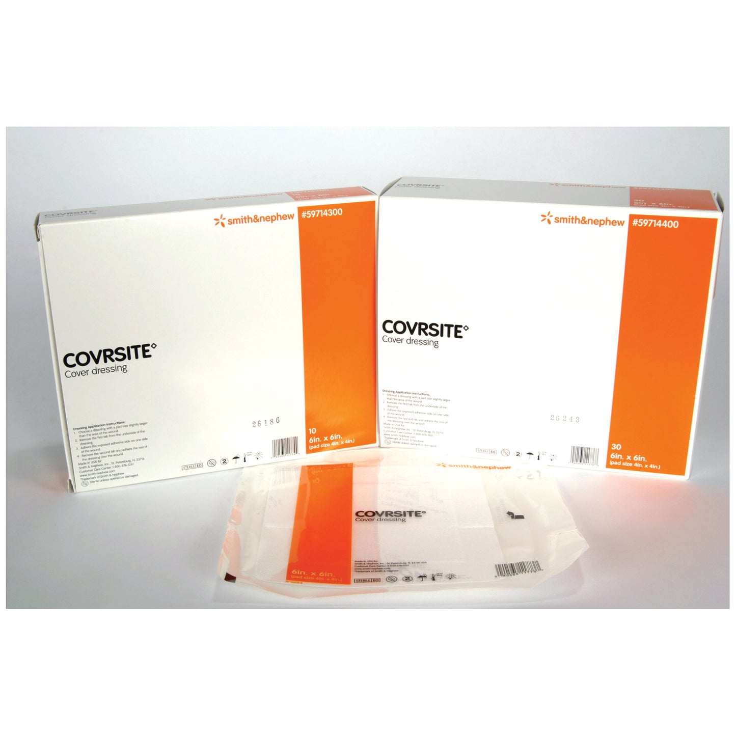 Cover Dressing, 6" x 6", 30/pkg, 10 pkg/cs