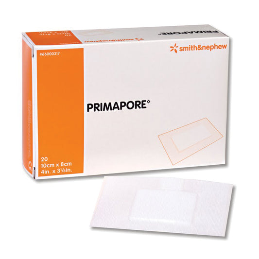 Central IV Adhesive Dressing, 4" x 3 1/8", 20/pkg, 10 pkg/cs