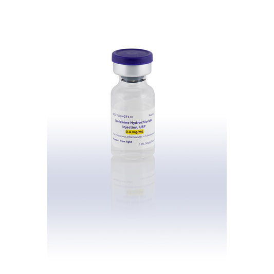 Naloxone Injection USP 0.4mg/1mL 10/ctn (AK Narcan®) (Rx) (Product is Non-Returnable)