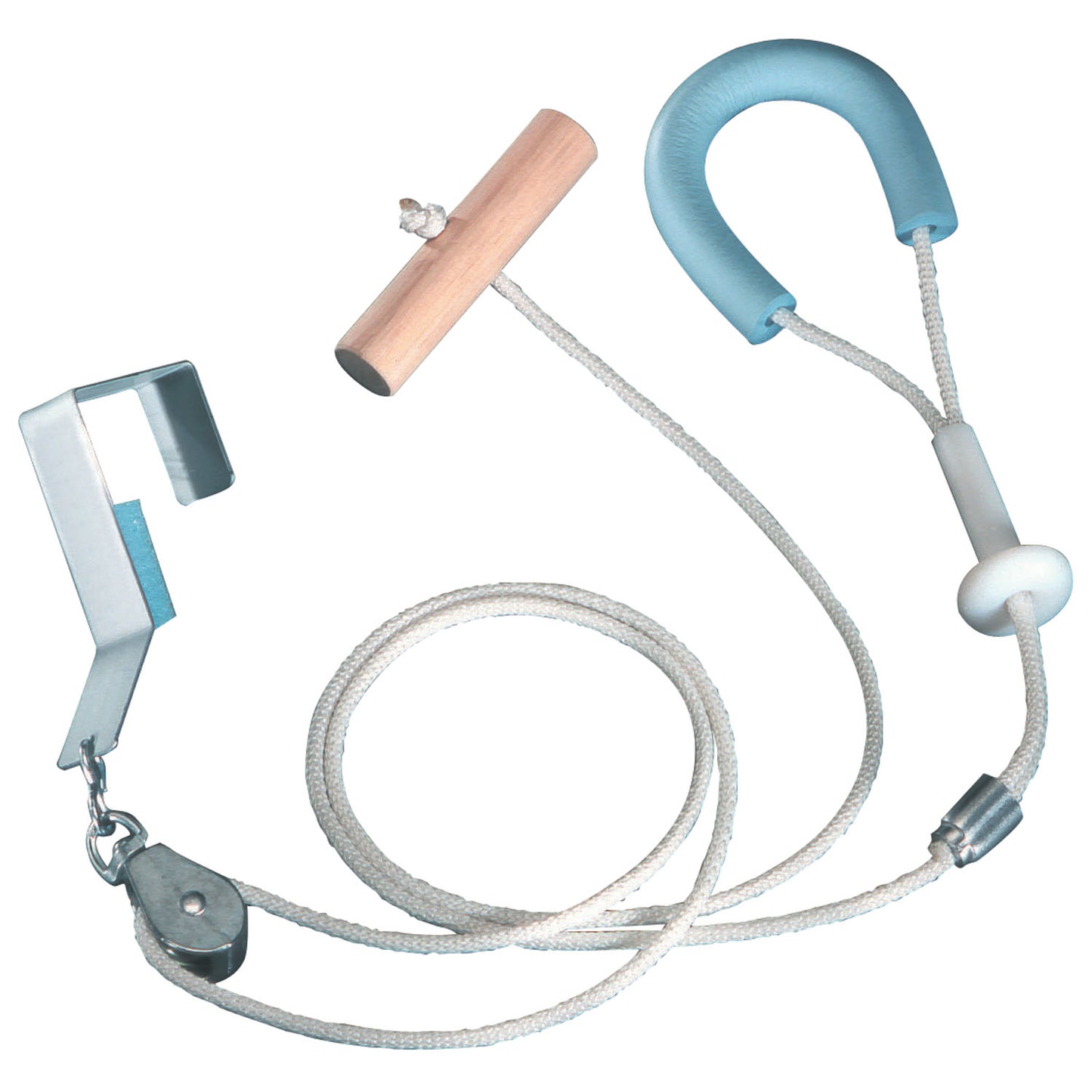 Pull-Easy Shoulder Pulley with Grip-Free Hold & Metal Door Bracket (023022)