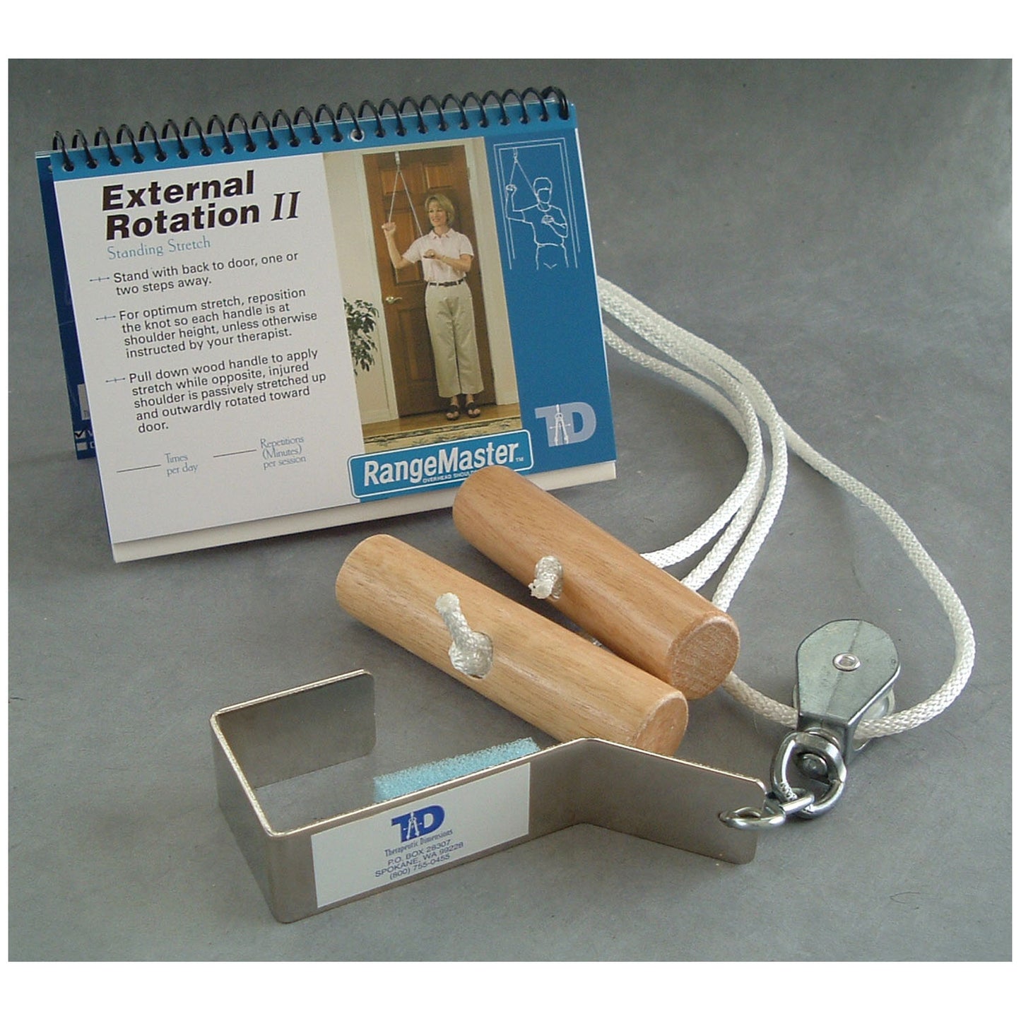 Shoulder Pulley with Metal Door Bracket (023021)