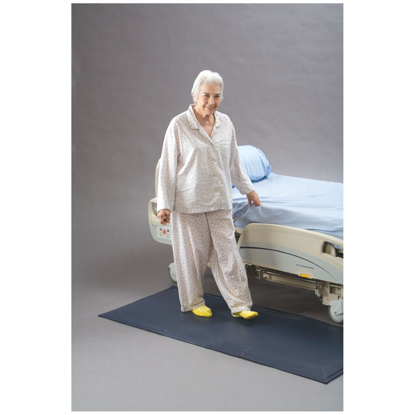 Beveled Floor Cushion, Tri-Fold, 70"L x 29"W x 1"H (Continental US + HI Only)