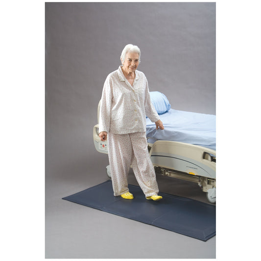 Beveled Floor Cushion, Tri-Fold, 70"L x 29"W x 1"H (Continental US + HI Only)