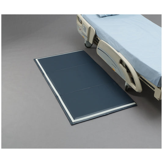Beveled Floor Cushion, Reflective, Tri-Fold, 70"L x 38"W x 1"H (Continental US + HI Only)