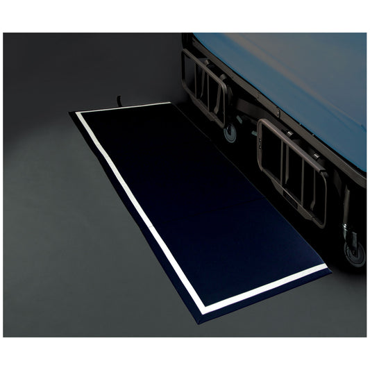 Beveled Floor Cushion, Reflective, Narrow, Tri-Fold, 70"L x 29"W x 1"H (Continental US + HI Only)