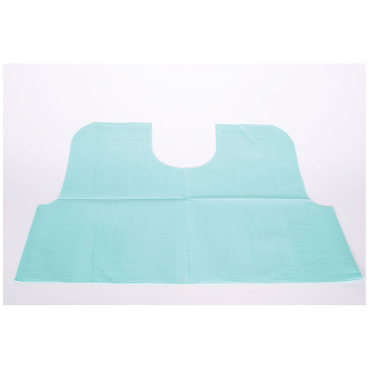 Exam Cape, 30" x 21", Teal, T/P/T, 100/cs