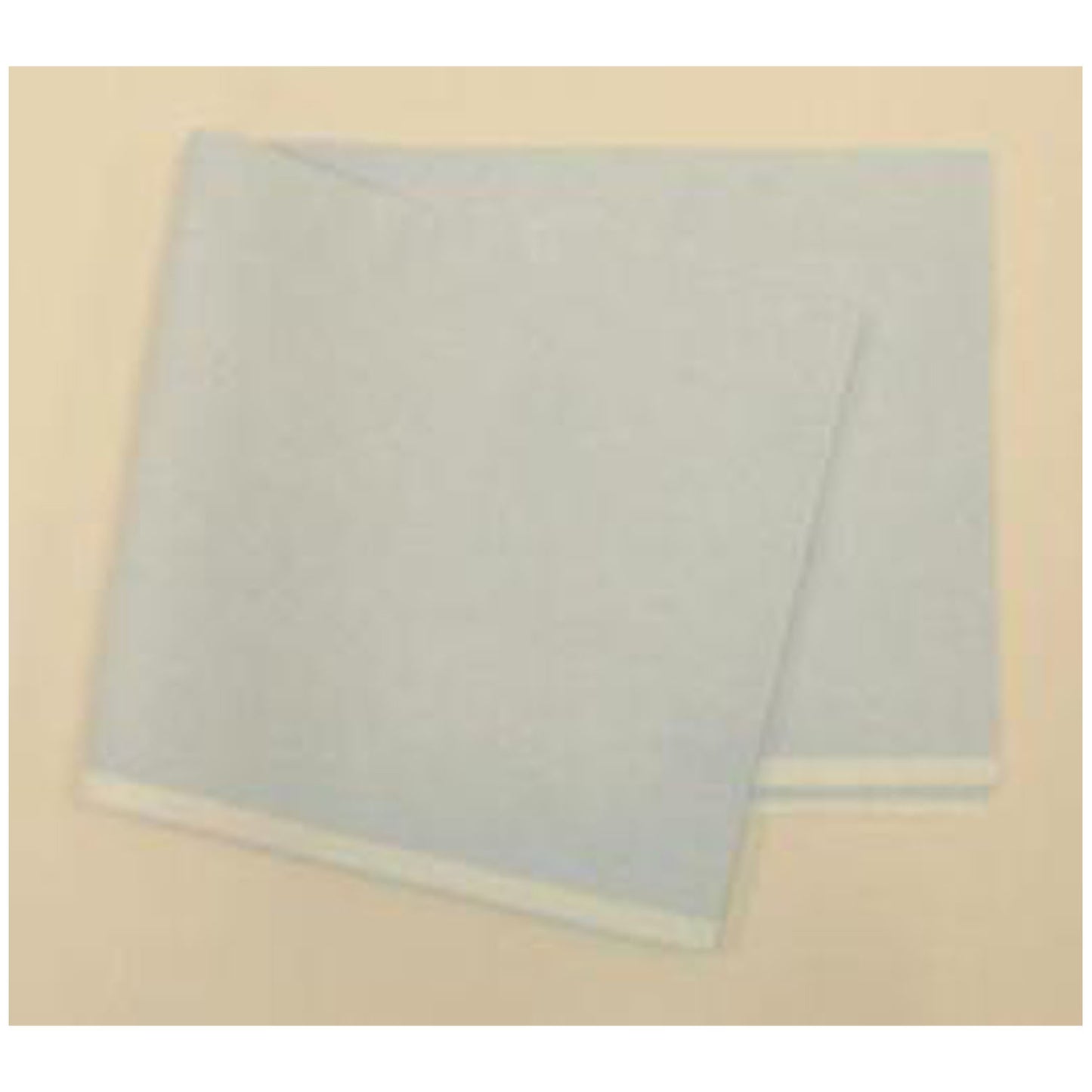 Drape Sheet, Tissue/ Poly, 40" x 90", Blue, 50/cs