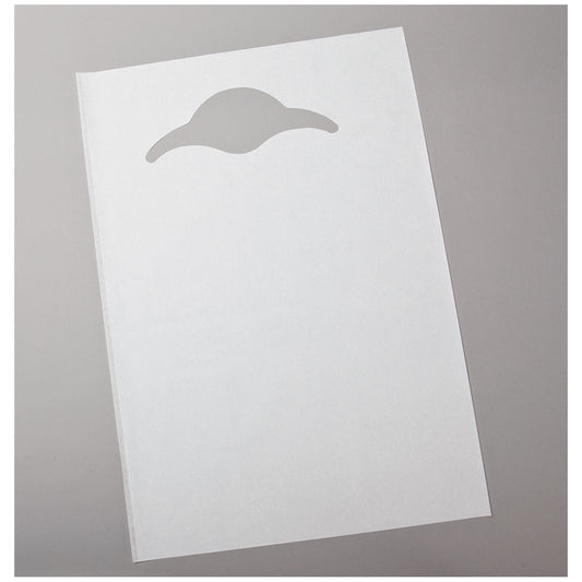 Bib, 18" x 32", Thrifty Slipover, White, 300/cs