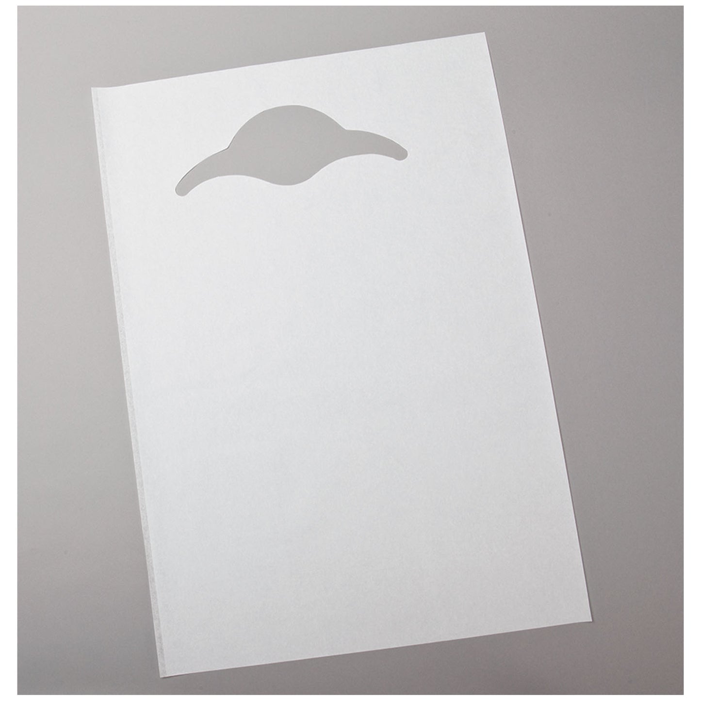 Bib, 18" x 30", Economy Slipover, White, 500/cs