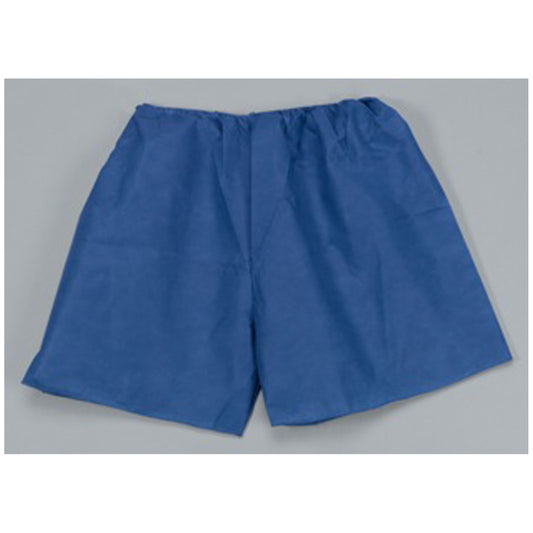 Exam Shorts, Non-Woven, Medium 28"-34", Dark Blue, 25/bg, 4 bg/cs (020266)
