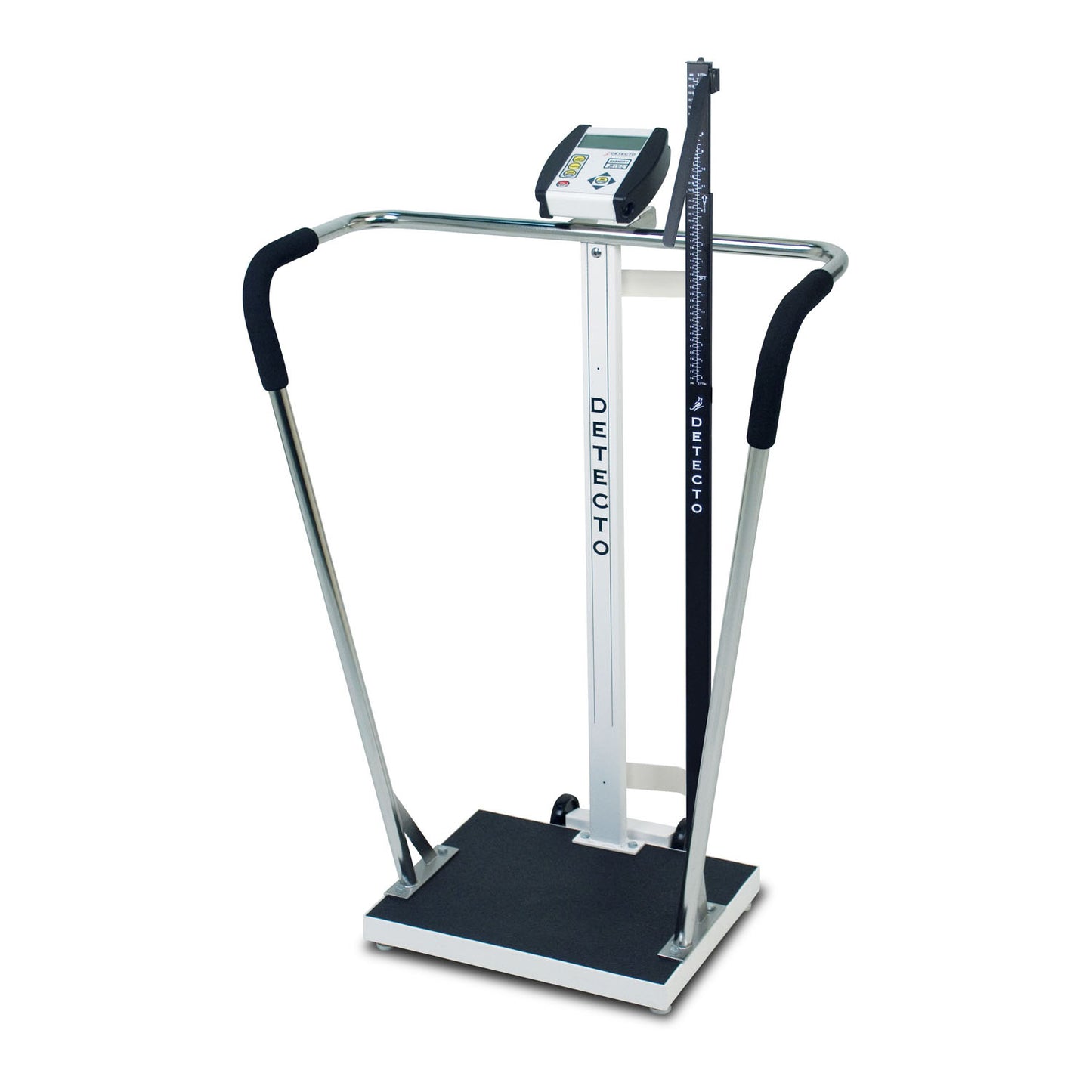Bariatric Scale, Digital, 600 lb X .2 lb / 270 kg X .1 kg, 18" X 14" Platform, Height Rod