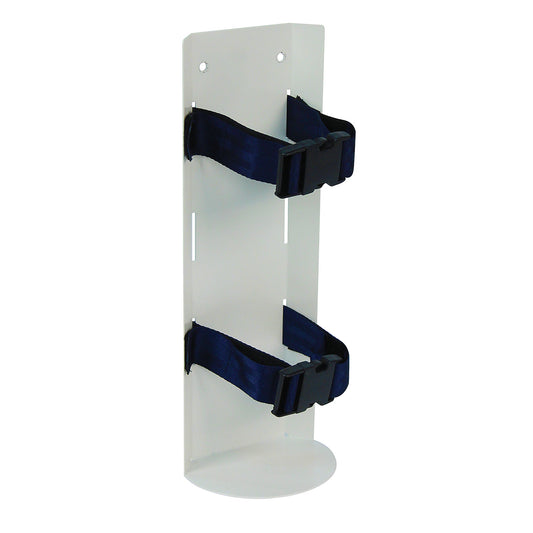 Detecto Oxygen Tank Holder, w/ Accessory Rail, for Rescue Cart