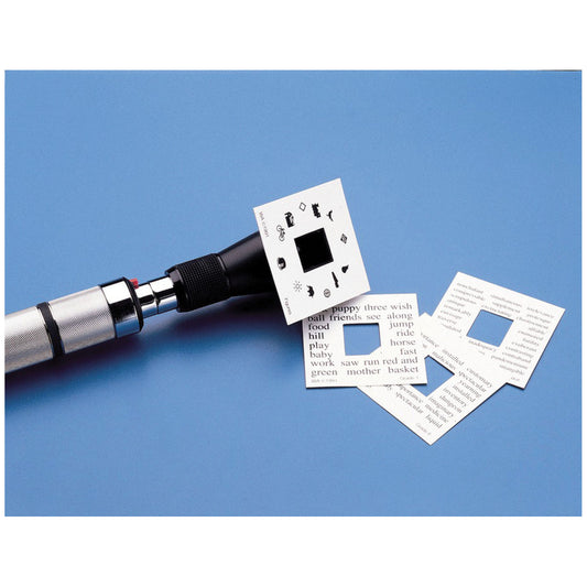 Fixation Cards For Dynamic Retinoscopy, 4/set