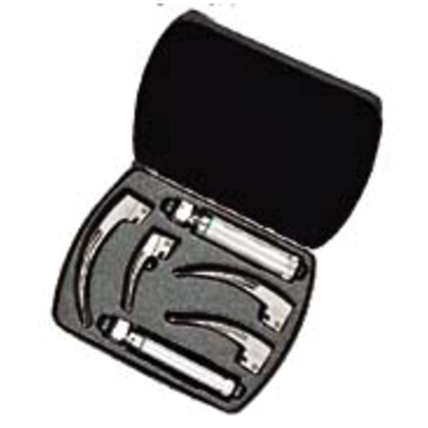 Fiber Optic - MacIntosh Blade, Complete Set, Medium & Small Handles, 05691 Case
