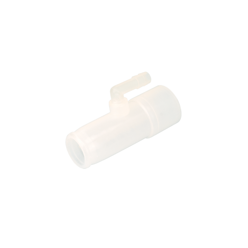 Pressure Line Adaptor, Barbed Elbow Accepts 5-7 mm ID Tubing, 22 mm OD ...