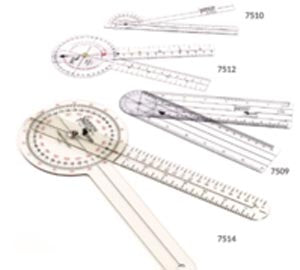 Economy Goniometer, Plastic, 8" Wide